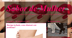 Desktop Screenshot of katiasabordemulher.blogspot.com