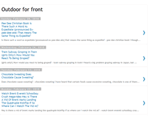 Tablet Screenshot of outdoo-fo-fro.blogspot.com