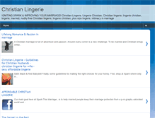 Tablet Screenshot of christianlingerie.blogspot.com