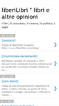 Mobile Screenshot of liberilibriblog.blogspot.com