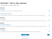 Tablet Screenshot of liberilibriblog.blogspot.com