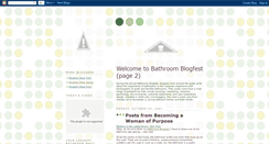 Desktop Screenshot of bathroomblogfest2.blogspot.com