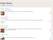 Tablet Screenshot of enjoy-tennis.blogspot.com