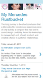 Mobile Screenshot of mercedesrust.blogspot.com