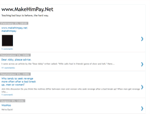 Tablet Screenshot of makehimpay.blogspot.com