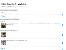 Tablet Screenshot of elderjimmiewatkins.blogspot.com