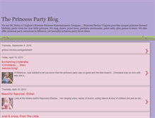 Tablet Screenshot of princesspartiesvirginia.blogspot.com