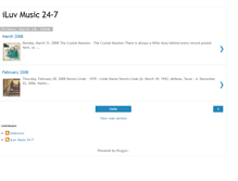Tablet Screenshot of iluvmusic247.blogspot.com