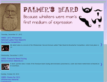 Tablet Screenshot of palmersbeard.blogspot.com