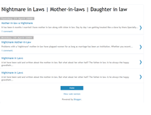Tablet Screenshot of nightmareinlaws.blogspot.com
