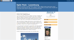 Desktop Screenshot of egidethein.blogspot.com