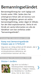 Mobile Screenshot of bemanningselandet.blogspot.com