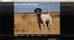 Desktop Screenshot of granprairiebirddogs.blogspot.com