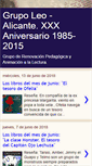 Mobile Screenshot of grupoleoalicante.blogspot.com