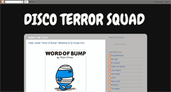 Desktop Screenshot of discoterrorsquad.blogspot.com