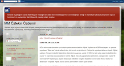 Desktop Screenshot of mmoztekinozdemir.blogspot.com