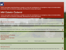 Tablet Screenshot of mmoztekinozdemir.blogspot.com