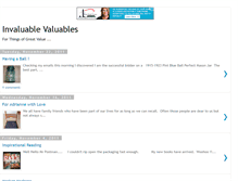 Tablet Screenshot of invaluablevaluables.blogspot.com