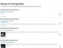 Tablet Screenshot of keatoniscominghome.blogspot.com