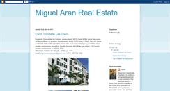 Desktop Screenshot of miguelaran1realestate.blogspot.com