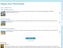 Tablet Screenshot of miguelaran1realestate.blogspot.com