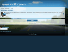 Tablet Screenshot of laptops-and-computers.blogspot.com
