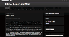 Desktop Screenshot of interiordesignbydunstan.blogspot.com