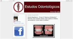Desktop Screenshot of estudos-odontologicos.blogspot.com