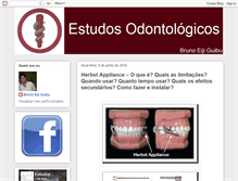 Tablet Screenshot of estudos-odontologicos.blogspot.com