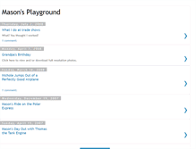 Tablet Screenshot of masonsplayground.blogspot.com