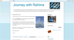 Desktop Screenshot of journeywithrahima.blogspot.com