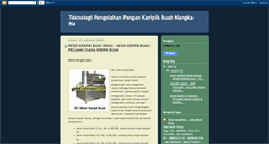 Desktop Screenshot of mesin-keripik-buah-resep-keripik-buah.blogspot.com