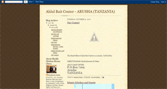 Desktop Screenshot of ahlulbaitcenters.blogspot.com