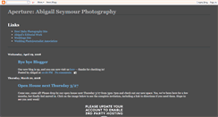 Desktop Screenshot of abigailseymour.blogspot.com