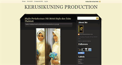 Desktop Screenshot of kerusikuning.blogspot.com