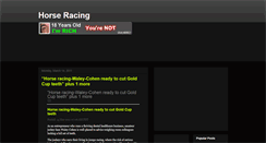 Desktop Screenshot of horse-racing-1plus.blogspot.com