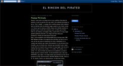 Desktop Screenshot of elrincondelpirateo.blogspot.com