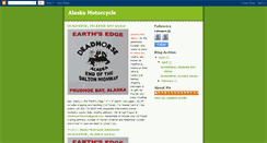 Desktop Screenshot of alaskamotorcycle.blogspot.com