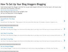 Tablet Screenshot of bloggersetup.blogspot.com