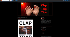 Desktop Screenshot of claptrapzine.blogspot.com