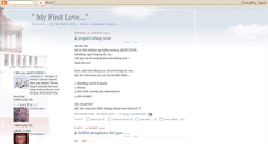 Desktop Screenshot of myfirstlove-fadhea.blogspot.com