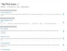 Tablet Screenshot of myfirstlove-fadhea.blogspot.com