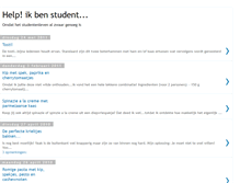 Tablet Screenshot of helpikbenstudent.blogspot.com