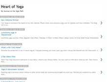 Tablet Screenshot of heartofyoga.blogspot.com