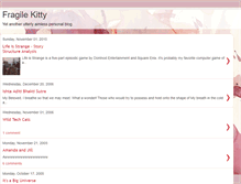 Tablet Screenshot of fragilekitty.blogspot.com