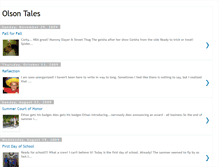 Tablet Screenshot of olsontales.blogspot.com