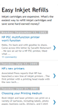 Mobile Screenshot of easyinkjetrefills.blogspot.com