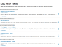 Tablet Screenshot of easyinkjetrefills.blogspot.com