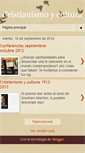 Mobile Screenshot of cristianismoycultura.blogspot.com