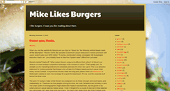 Desktop Screenshot of mikelikesburgers.blogspot.com